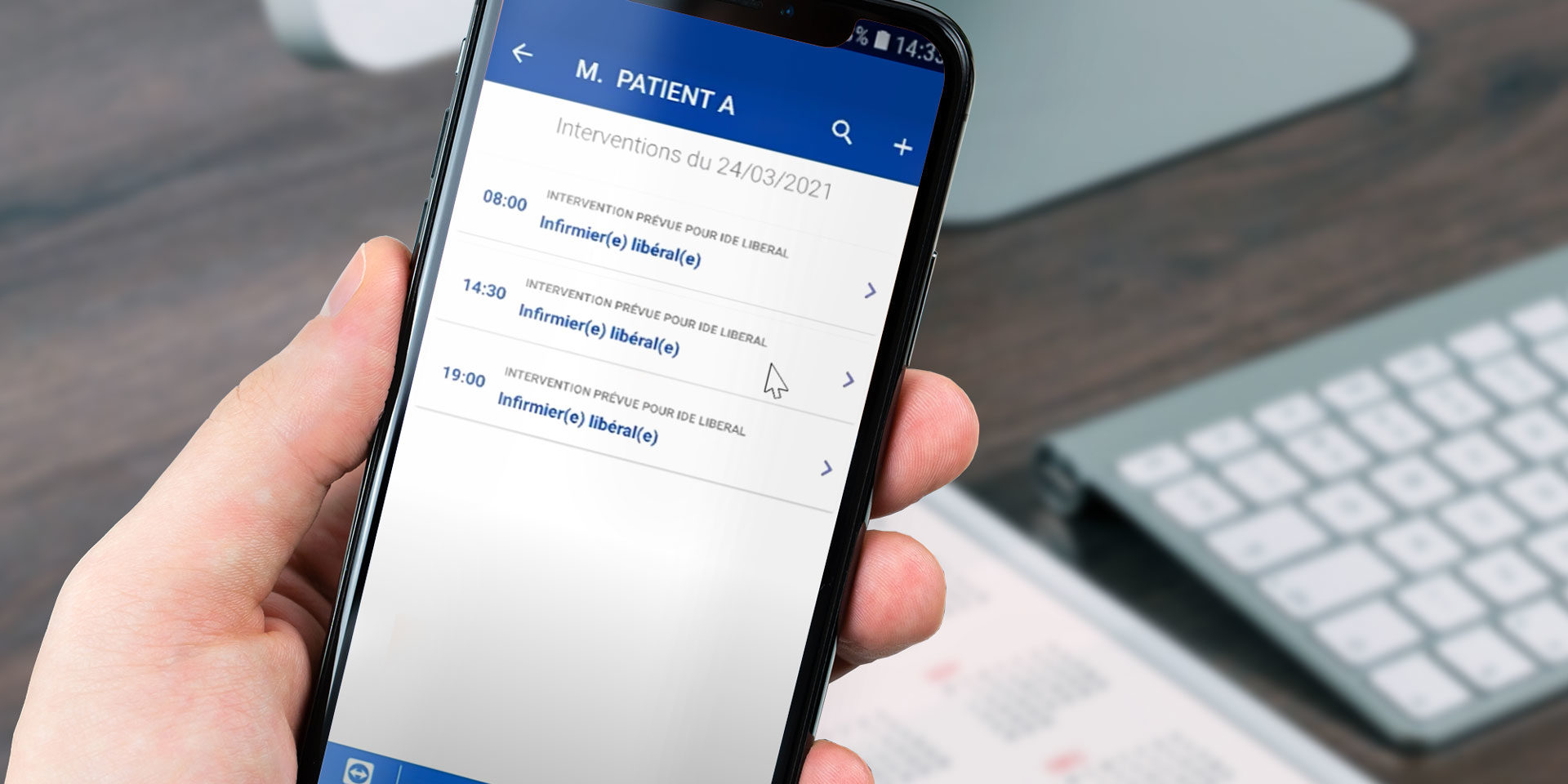 Comment utiliser l’application MobiSOINS avec l'HADAR à Avignon
